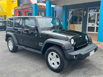 2017 JEEP WRANGLER UNLIMITED SPORT (4x4) 4D SOFTTOP JK MY17 for sale in Mornington